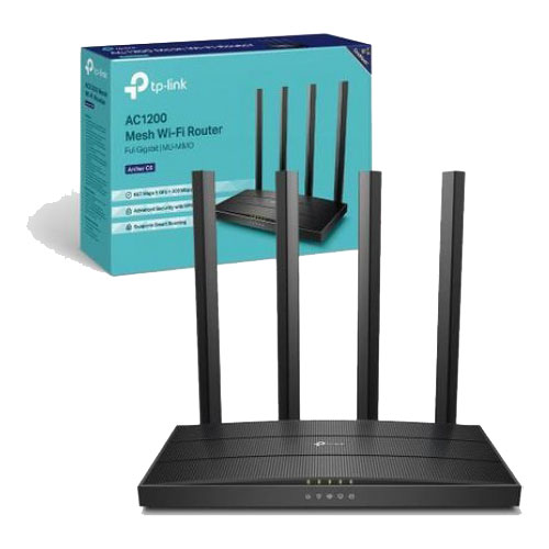 TP-Link DUAL BAND AC 1200 FULL GIGABIT MU-MIMU ARCHER C6 ROUTER