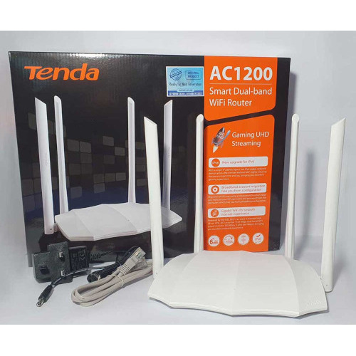 TENDA DUAL BAND AC1200 GAMING UHD STREAMING AC5 ROUTER