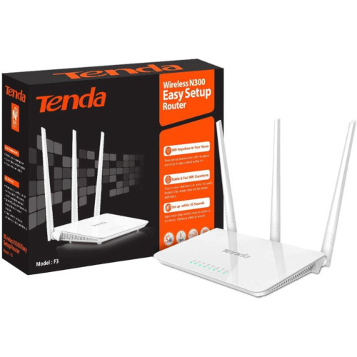 TENDA F3 N300 300MBPS 5DBI ROUTER