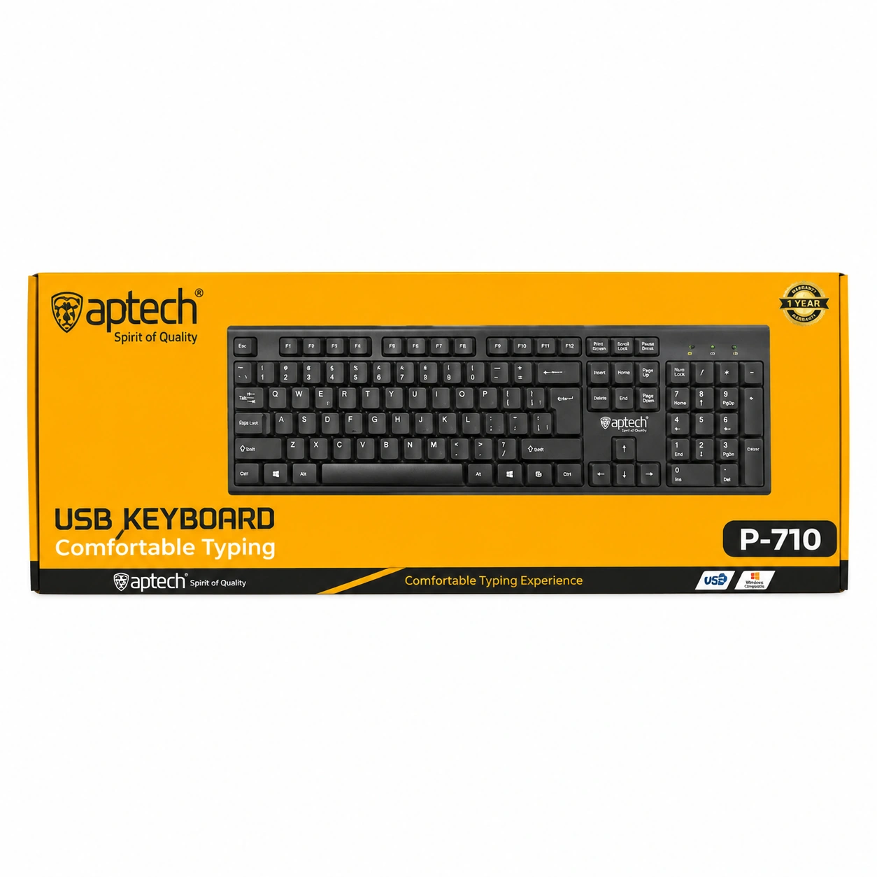 APTECH P-710 USB KEYBOARD