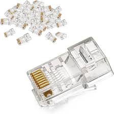 CONNECTOR CAT5E (25/50 PCS PACK)