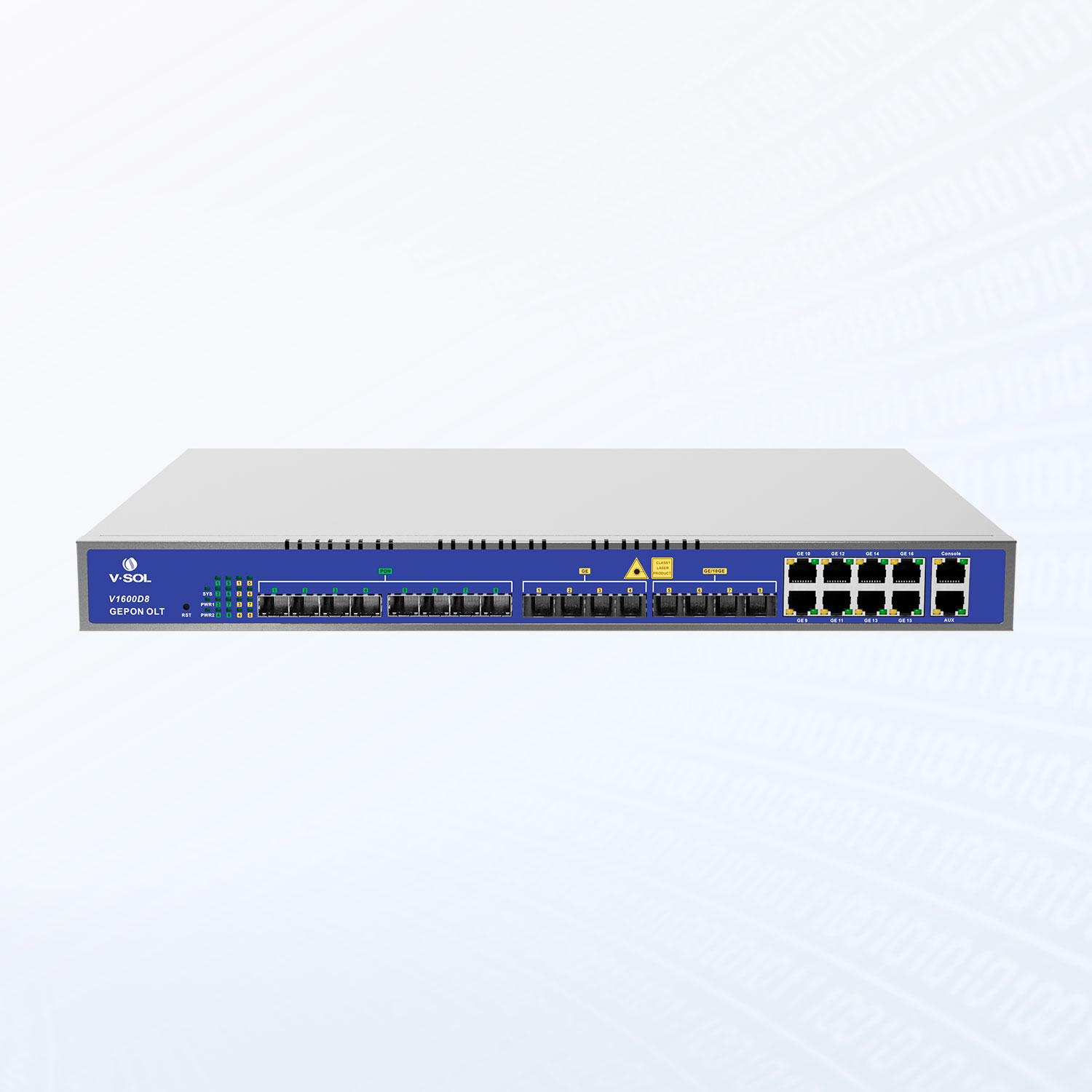 EPON OLT: 8 PON PORTS, PLATINUM SERIES(V1600D8)