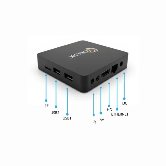 ORASIX ANDROID TV BOX 4K ULTRA HD VOICE RK3518 V15 (2GB+16GB)
