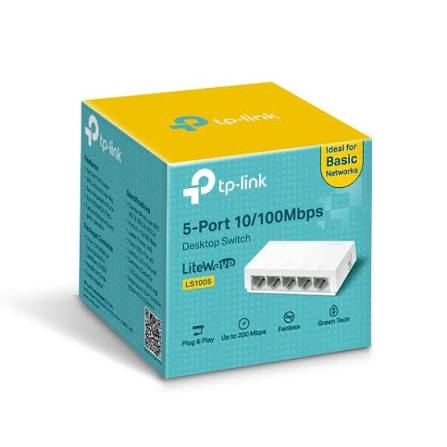 TP-LINK LITEWAVE 5 PORTS UNMANNAGED SWITCH LS1005