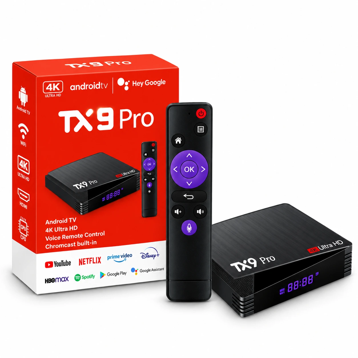 TX 9 PRO ANDROID 8K ULTRA HD
